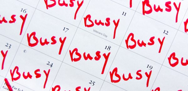 Dealing With Busy Times