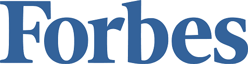 The logo of Forbes